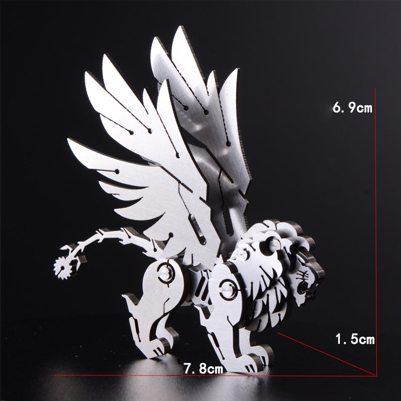 Avelena | DIY Edelstahl 3D Bauklötze, Bestes Geschenk für Weihnachten, Geburtstage und Feiertage