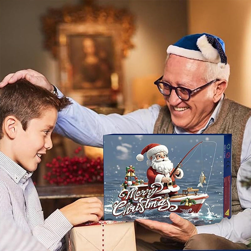 Avelena | Vorverkauf>>24 Tage Weihnachts Countdown Fisch Angelset