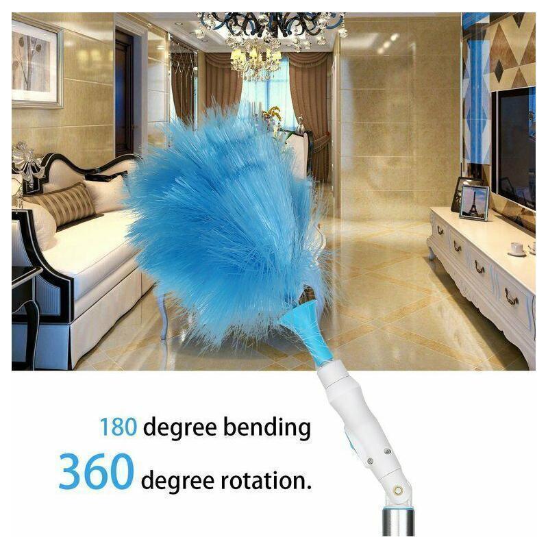 Avelena | Hurricane Spinning Duster mit 2 Bürsten Zum Wechseln