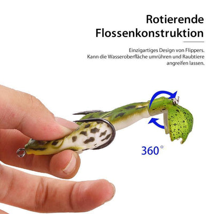 Avelena | Doppelpropeller Frosch Sanfter Köder(1 oder 5 Stücke)
