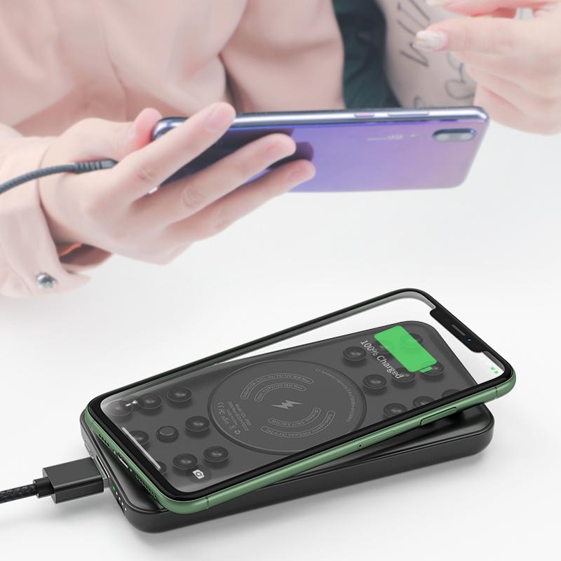 Avelena | Kabellose Powerbank mit Saugnäpfen