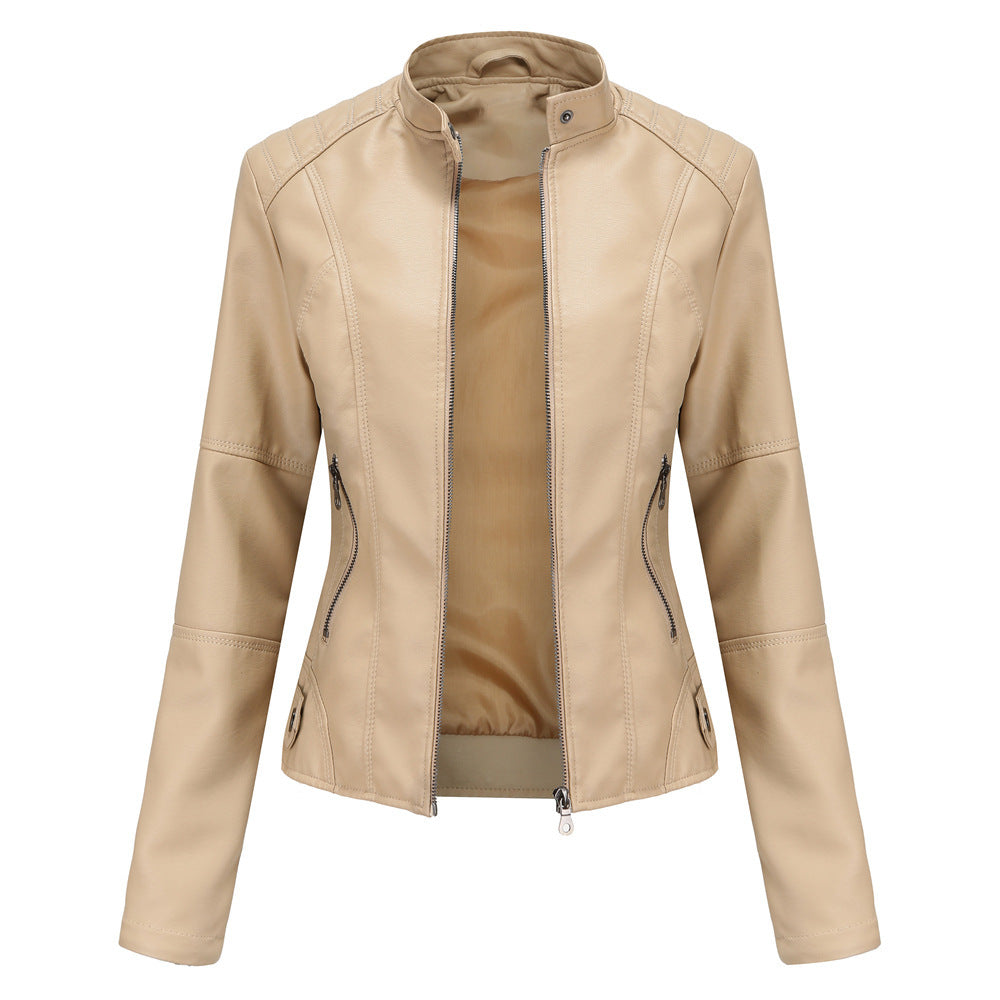 Avelena | Jacke aus Leder mit Einzigartigem Design