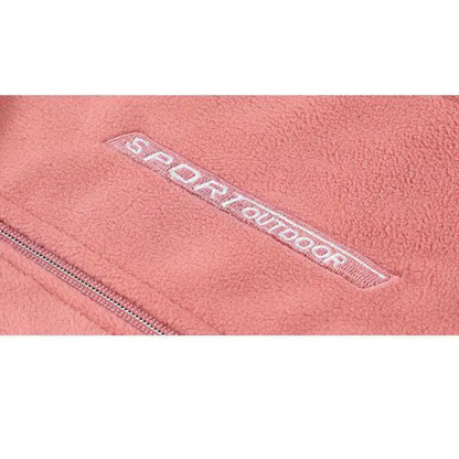 Avelena | Leichte Damen-Zip-Jacke, Perfekt für Draußen, Fleece-Weste