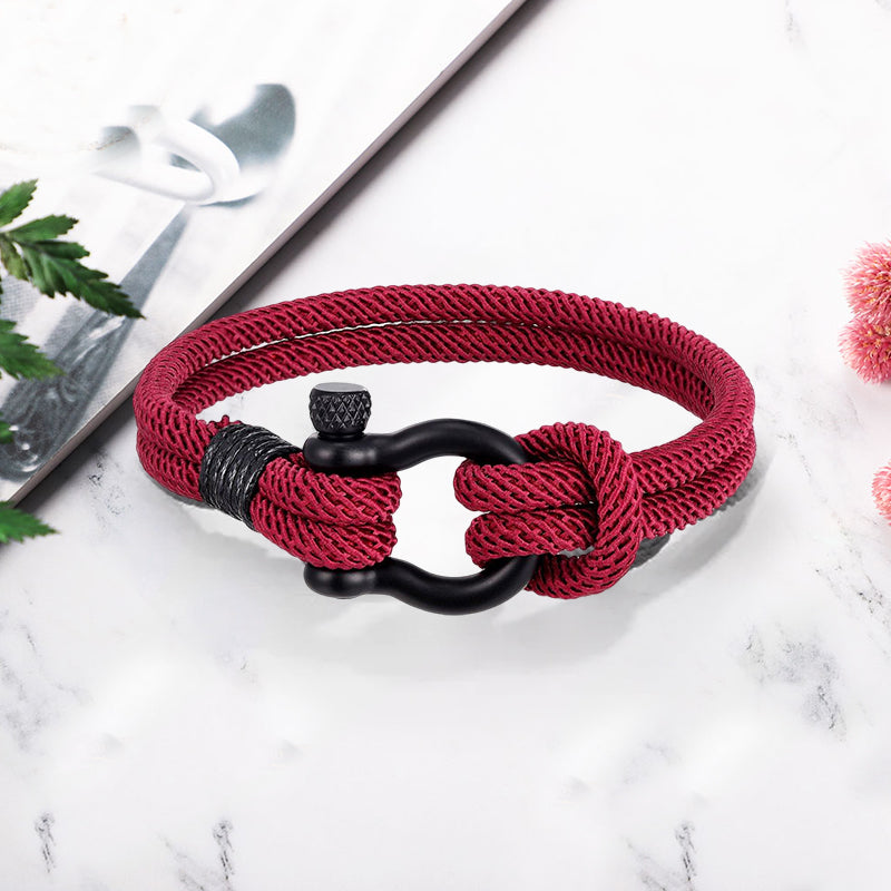 Avelena | Nautisch Gewebtes Taustrick Armband