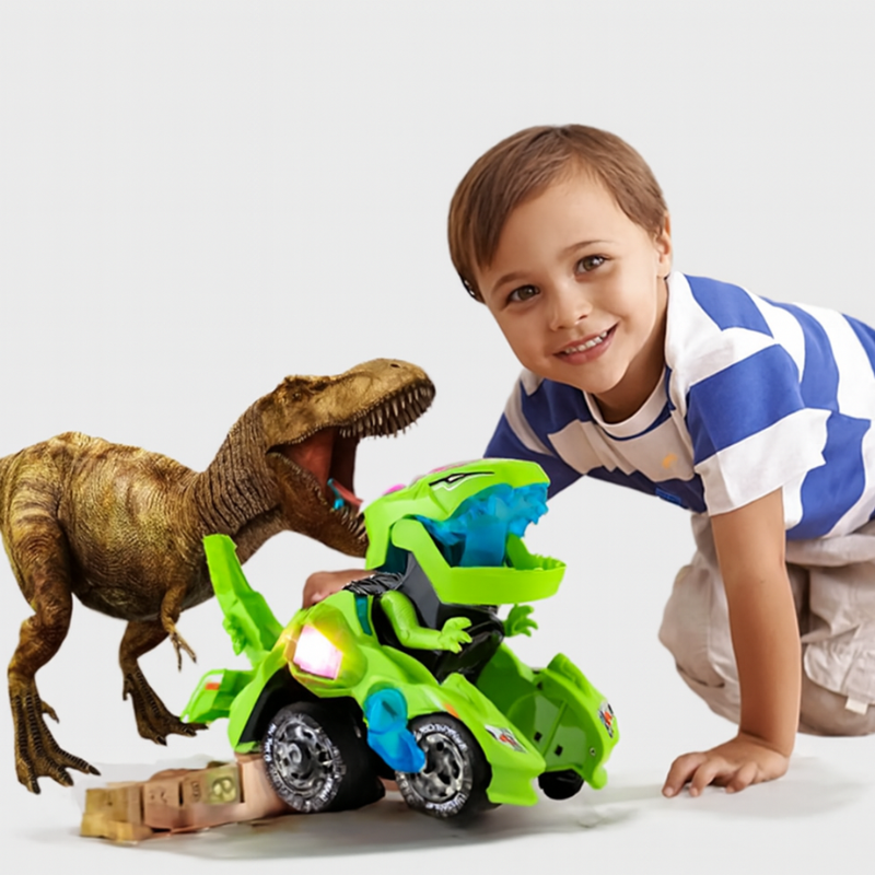 Avelena | BotCar – Verwandlungsfähiges Roboterspielzeugauto mit Lichtern und Geräuschen