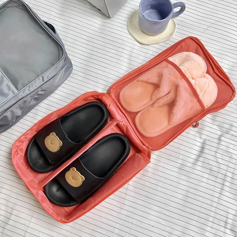 Avelena | Doppel-Layer Reise Schuhbeutel