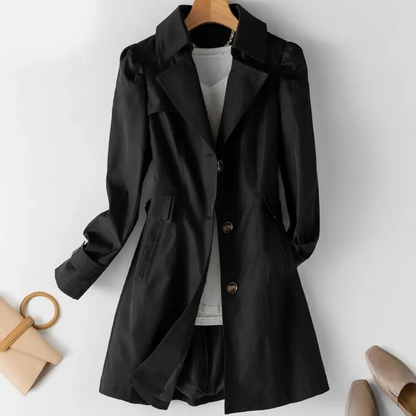 Mittellanger Damen-Trenchcoat