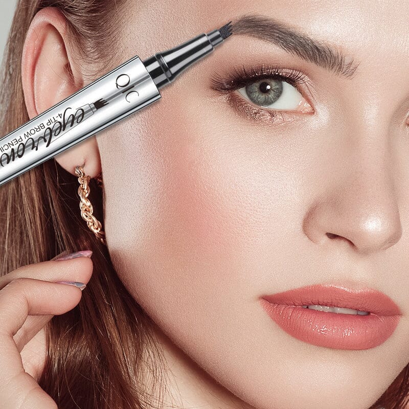 Avelena | Wasserdichter 3D-Microblading-Augenbrauenstift mit 4 Gabelspitzen