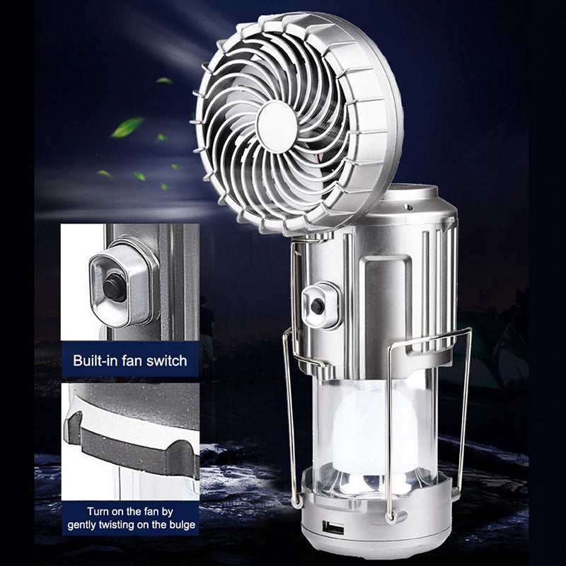 Avelena | Led Campinglicht Mit Ventilator