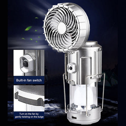 Avelena | Led Campinglicht Mit Ventilator