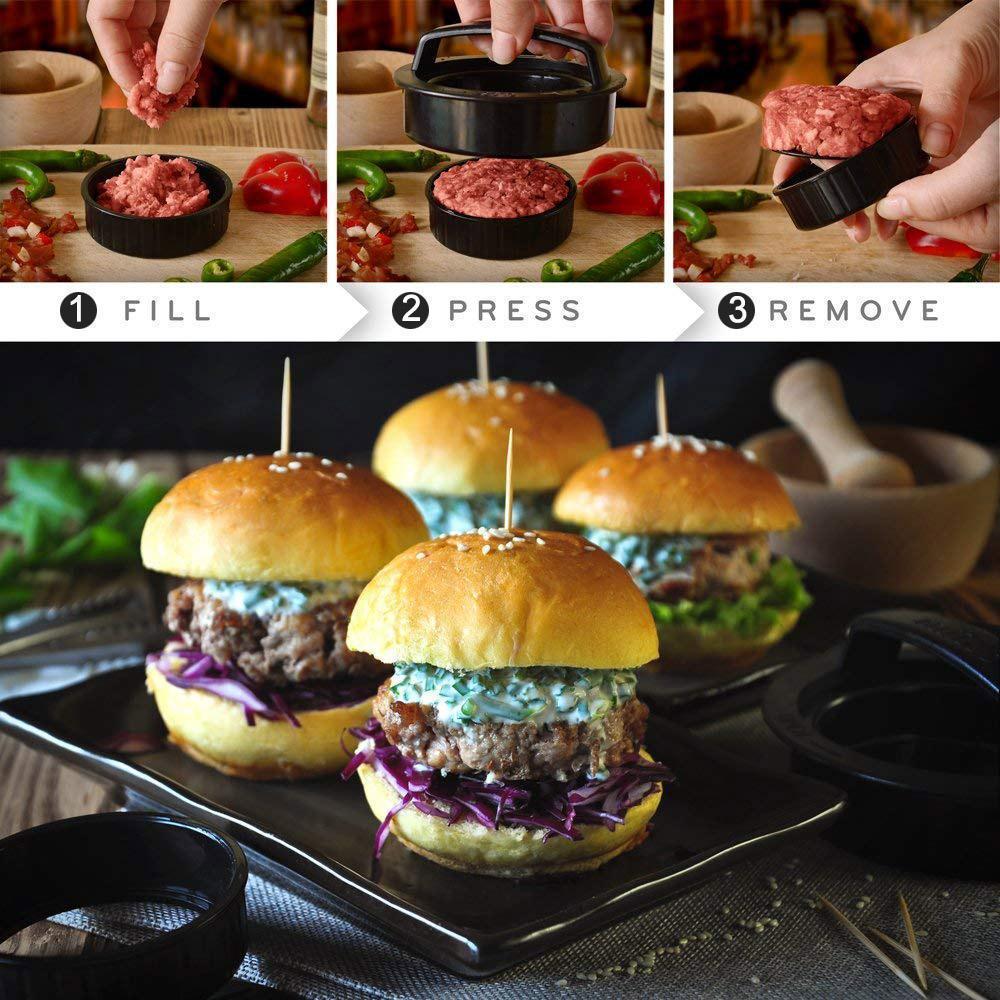 Avelena | 1-2-3 Burger Presse Patty Maker