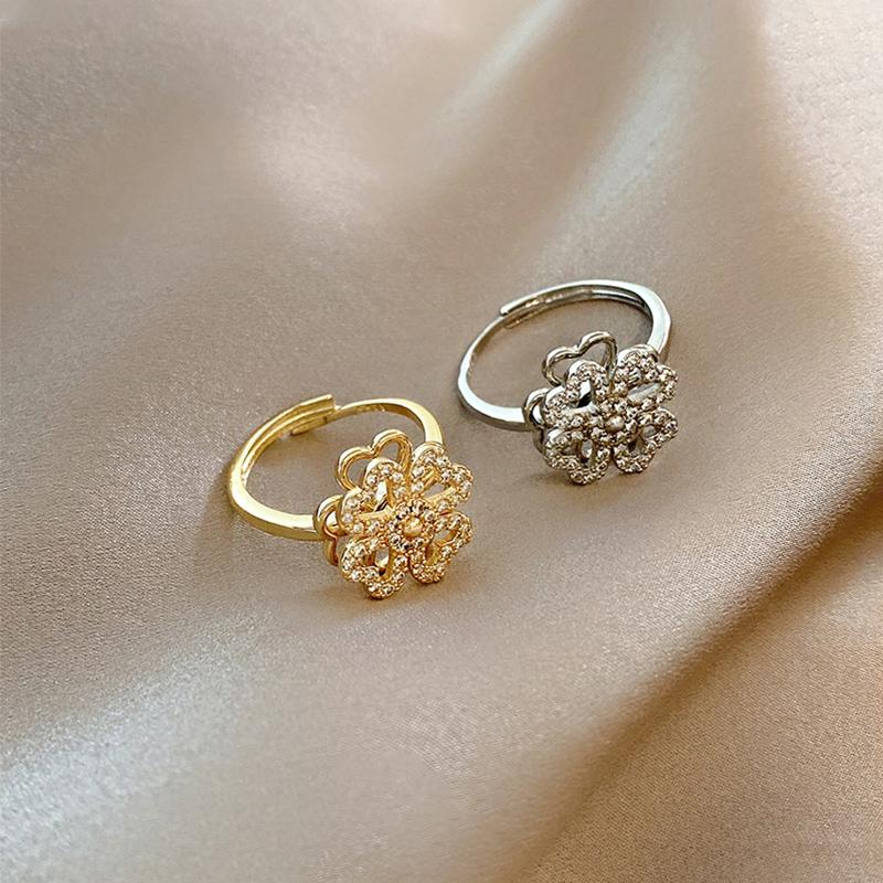 Avelena | Kleeblatt Rotierende Ring
