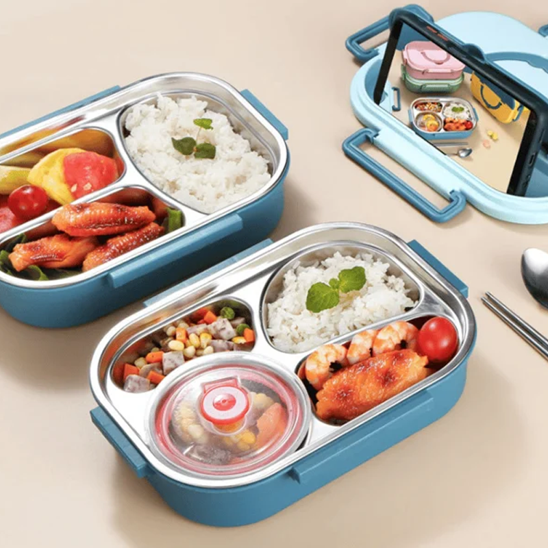 Avelena | Edelstahl Thermo-Lunchbox Steellunch