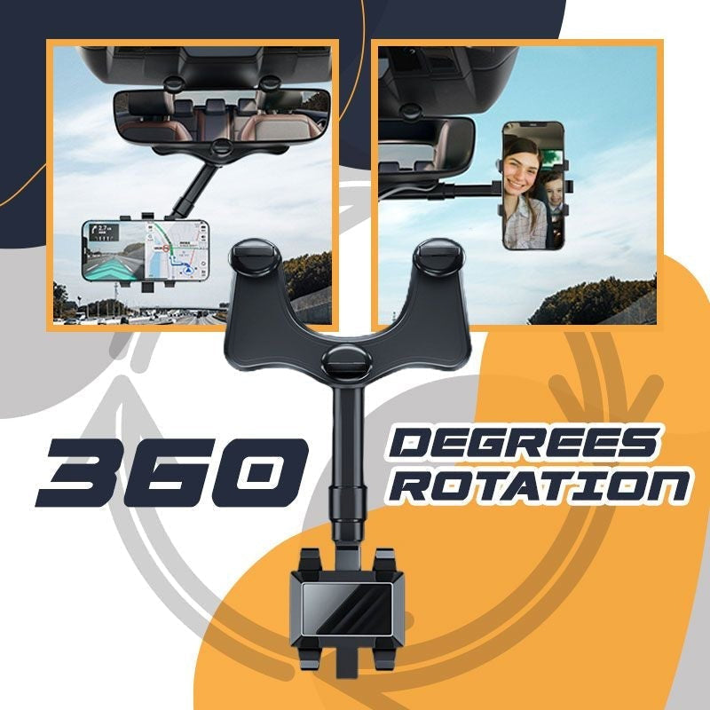 Avelena | 360-Grad-Rotation Auto Spiegel Telefon Halter