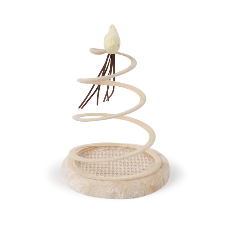 Avelena | Mus Plush Spiral Draht Frühling Spielzeug