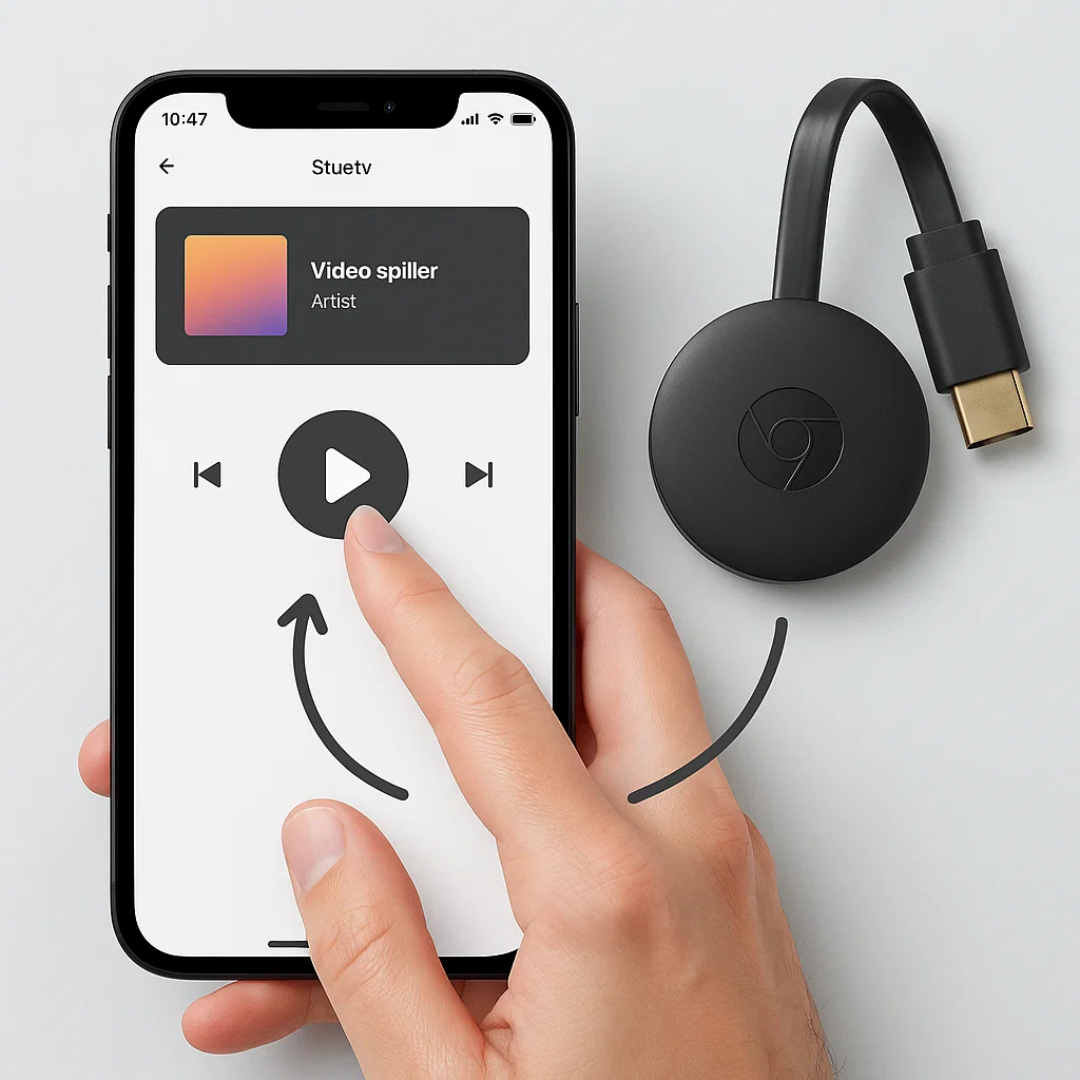 Avelena | ChromeStream | Drahtloser Video-Streamer