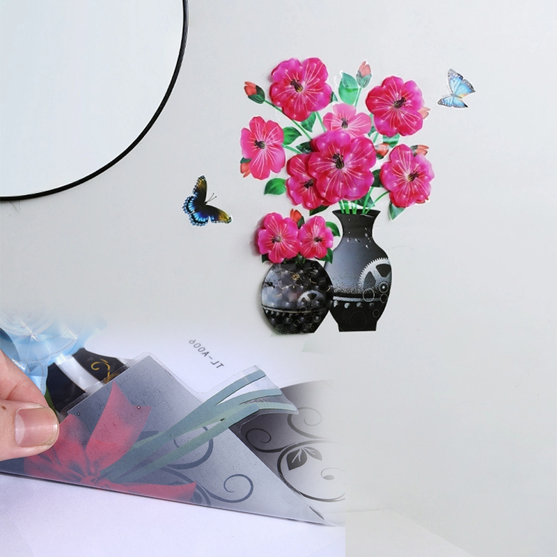 Avelena | 3D Selbsthaftende Pflanzvase Aufkleber