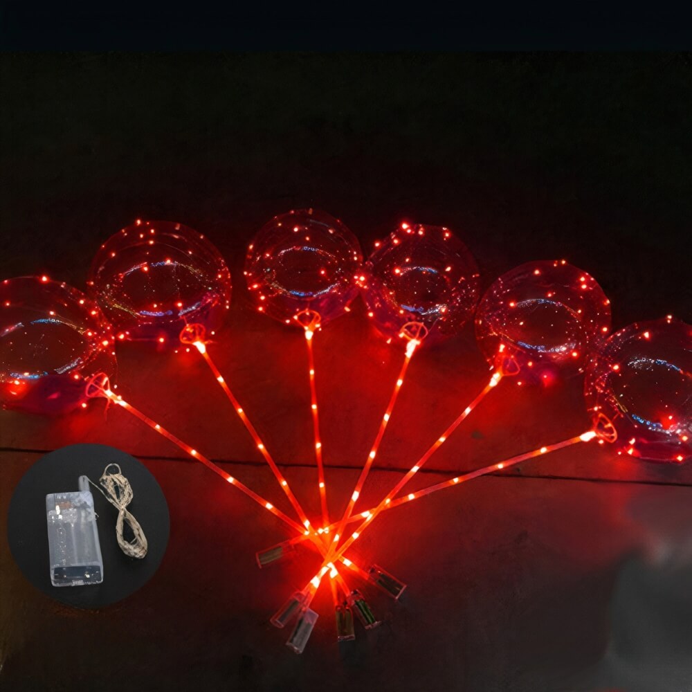 Avelena | Globe Wiederaufladbare Led-Luftballons Für Veranstaltungen