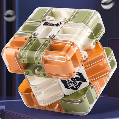 Avelena | Großes 3D Puzzle Labyrinthwürfel - Anspruchsvolles Bildungsspielzeug