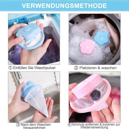 Avelena | Waschmaschine Mesh Filterbeutel für Fell & Fussel Tierhaarentferner