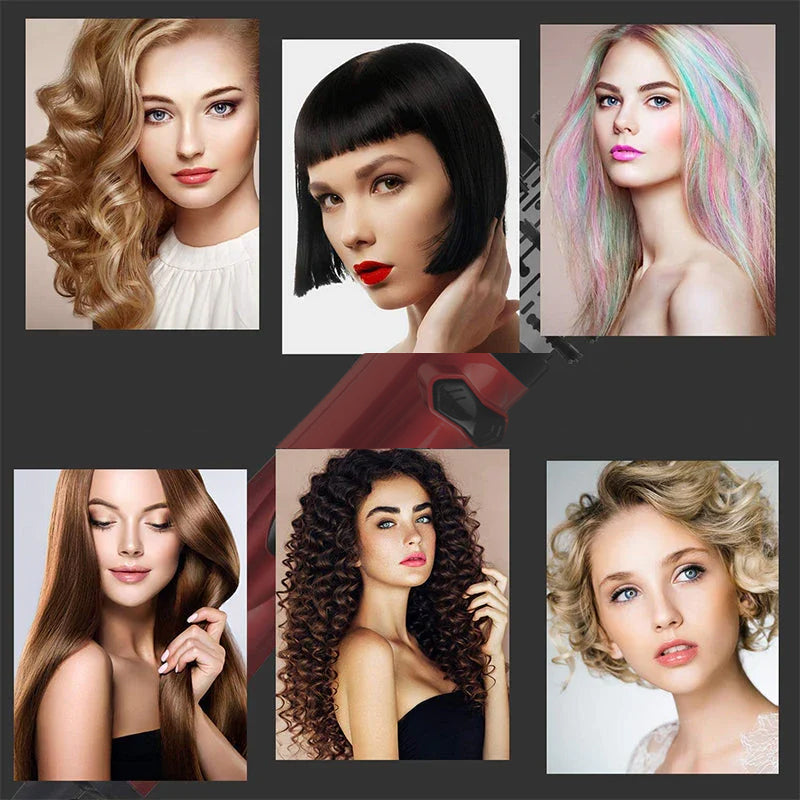 Avelena | 2-in-1 Warmluftstyler und rotierender Haartrockner
