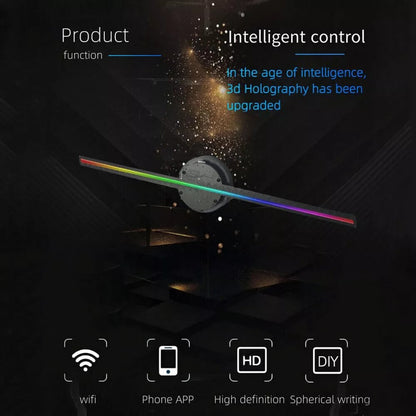 Avelena | 3D Hologramm LED Ventilator Projektor