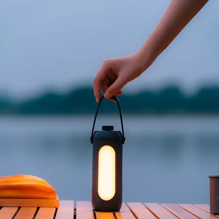 Avelena | Tragbare wiederaufladbare Campinglampe | 180 Stunden Batterielaufzeit, SOS-Funktion und leichtes Design für Outdoor-Abenteuer