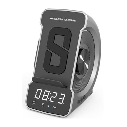 Avelena | BRYN - Wecker mit tragbarem Lautsprecher und drahtlosem Ladegerät