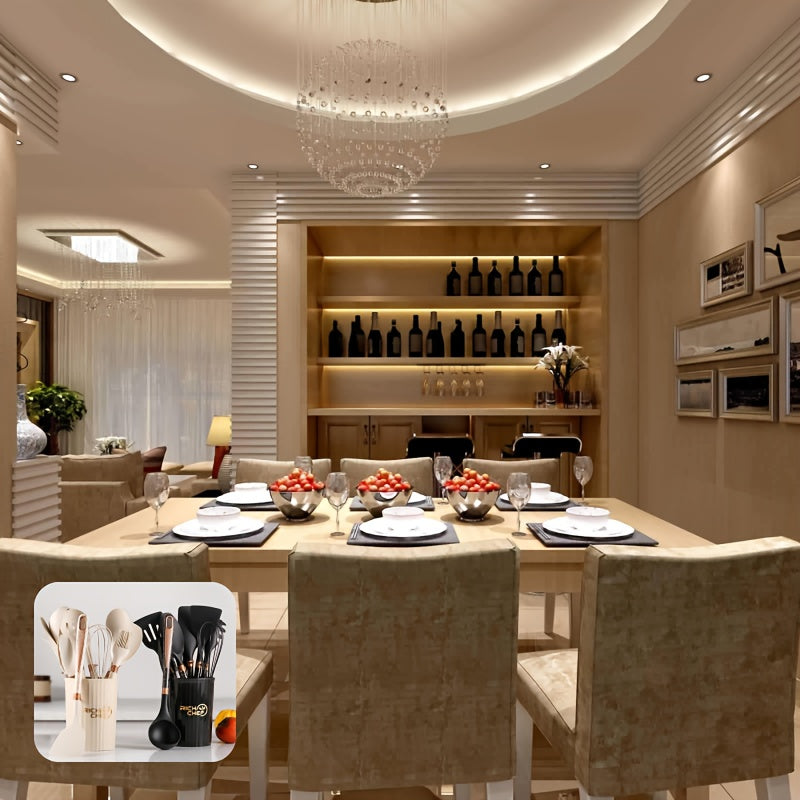 Avelena | Kochen - Küchenfreude mit dem eleganten Silikon Küchengeräte-Set