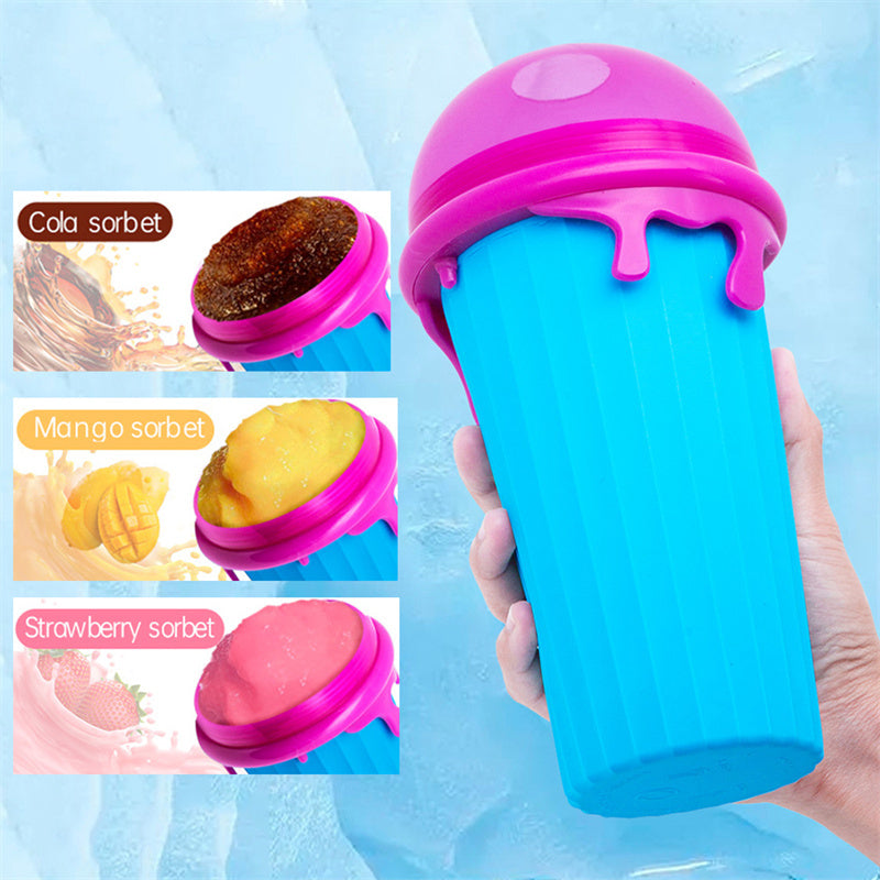 Avelena | 500Ml Große Slushy-Becher für Schnelle Gefrorene Smoothies und Eiscreme