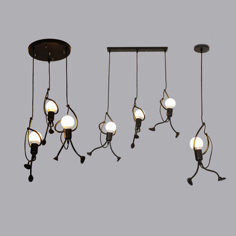 Avelena | Retro Iron Man Hängeleuchte