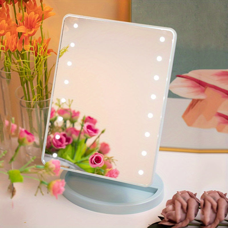 Avelena | Tragbarer Makeup Spiegel mit 16 Led'S
