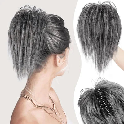 Avelena | Messy Ponytail Clip Verlängert Das Haar