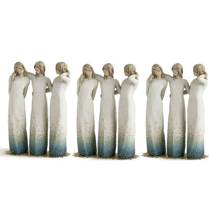 Avelena | By My Side, skulptierte handgemalte Figur