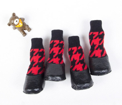 Avelena | Wagshoe Outdoor Hundeschuhe - Rutschfest, Gummiert