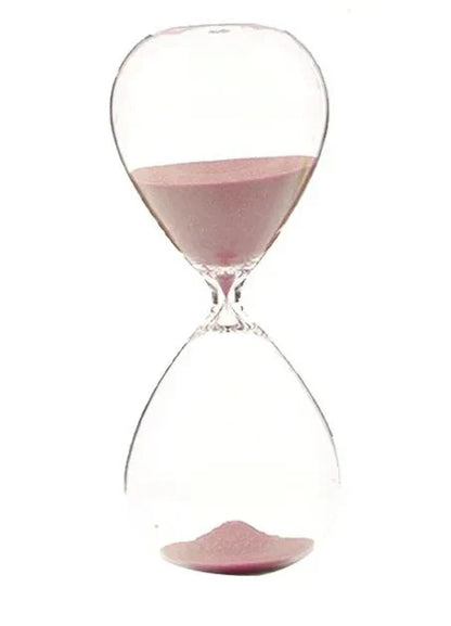 Avelena | Kreative transparente Sanduhr aus Glas