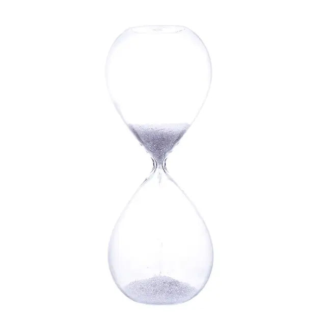 Avelena | Kreative transparente Sanduhr aus Glas