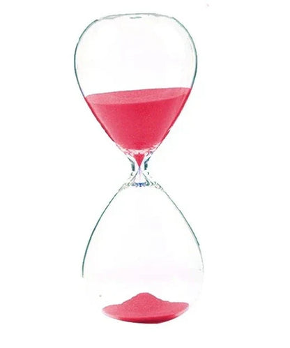Avelena | Kreative transparente Sanduhr aus Glas
