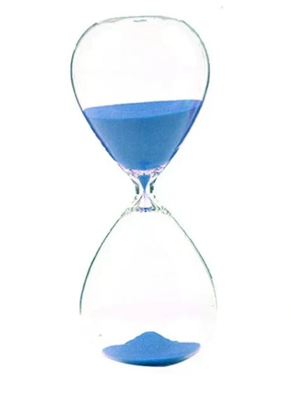 Avelena | Kreative transparente Sanduhr aus Glas