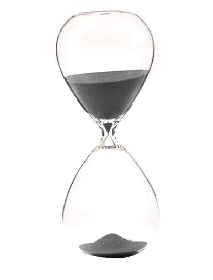 Avelena | Kreative transparente Sanduhr aus Glas