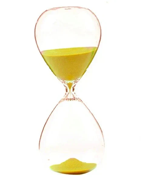 Avelena | Kreative transparente Sanduhr aus Glas