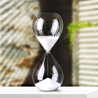 Avelena | Kreative transparente Sanduhr aus Glas