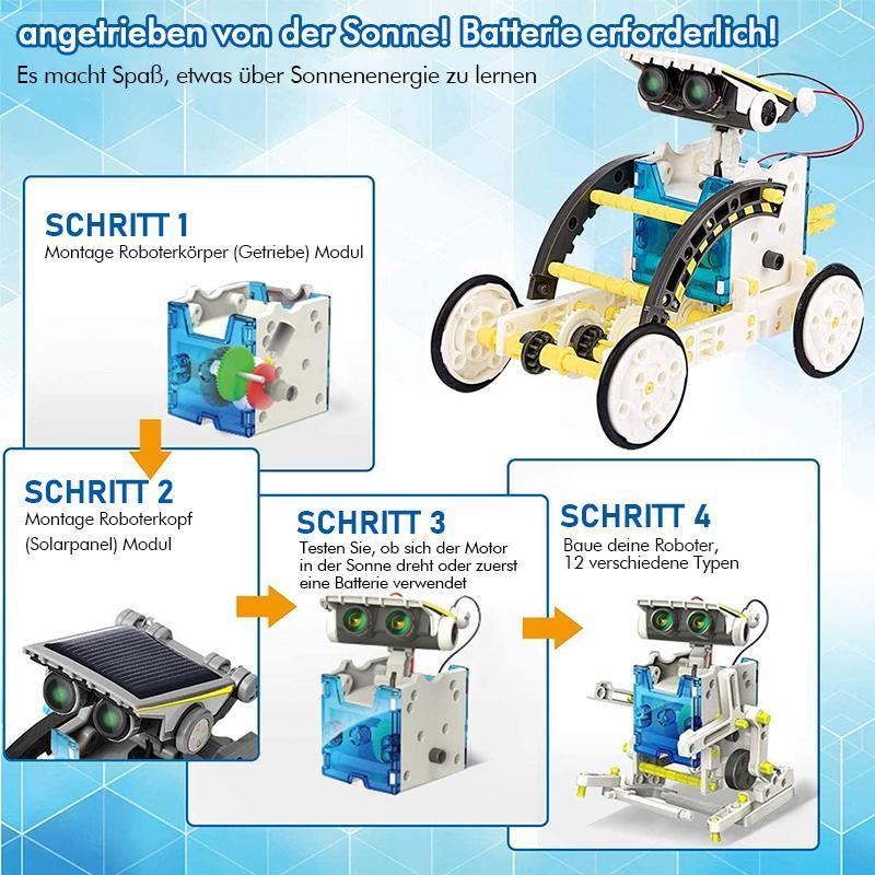 Avelena | 13-in-1 Bildung Solarroboter-Spielzeug
