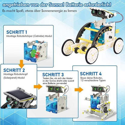 Avelena | 13-in-1 Bildung Solarroboter-Spielzeug