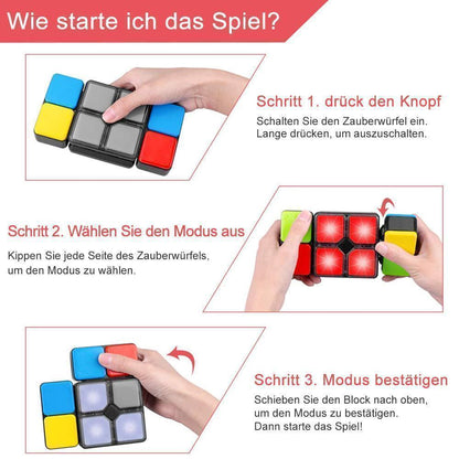 Avelena | Der elektronische Musik-Zauberwürfel---Puzzle-Spiel für Kinder und Erwachsene