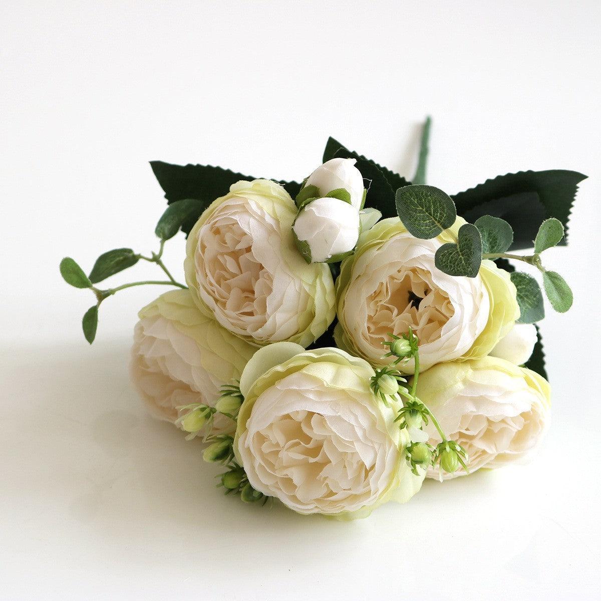 Avelena | Blossom Kollektion: Exquisites 5-Kopf Seidenblumenbouquet