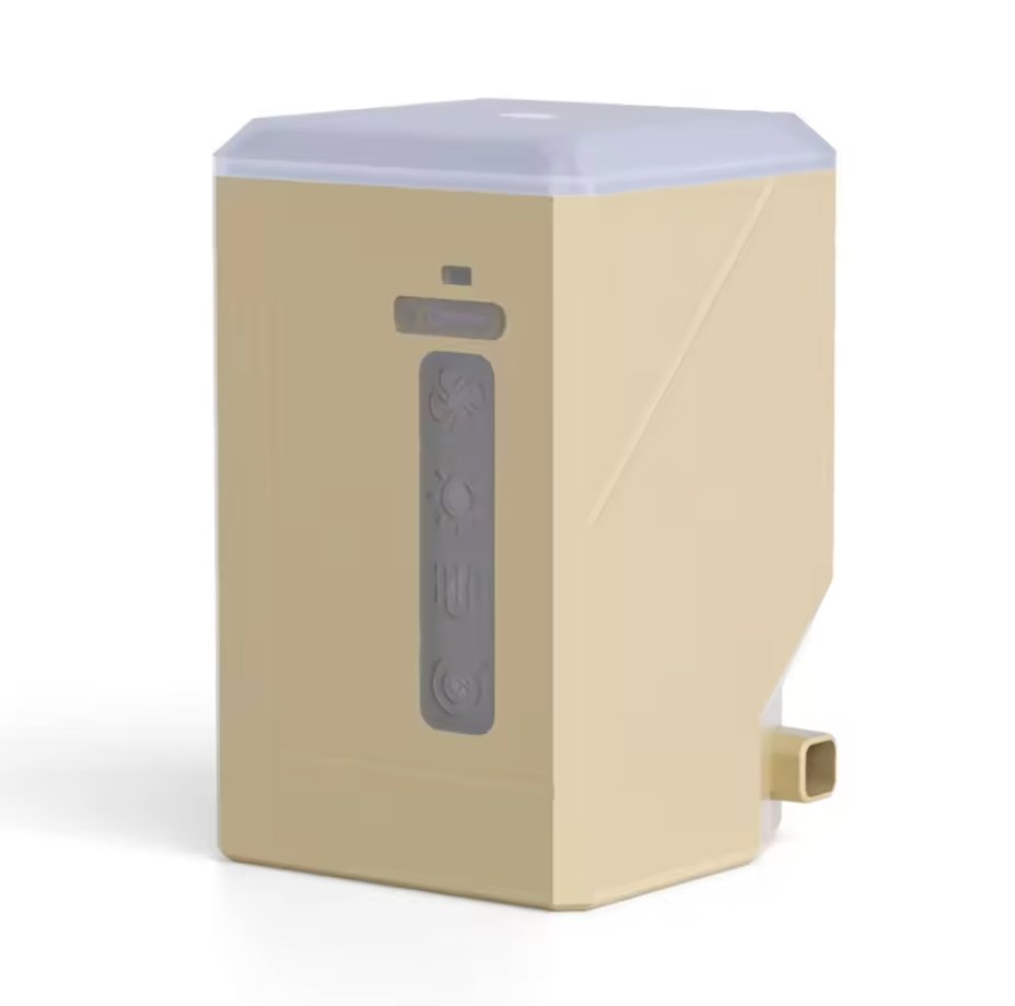 Avelena | 5 In 1-Luftpumpe Inflatable Luftpumpe mit Licht, Deflation, Ventilator und Powerbank