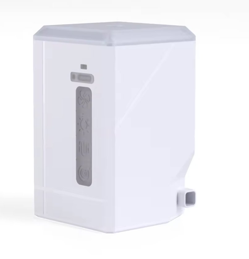 Avelena | 5 In 1-Luftpumpe Inflatable Luftpumpe mit Licht, Deflation, Ventilator und Powerbank