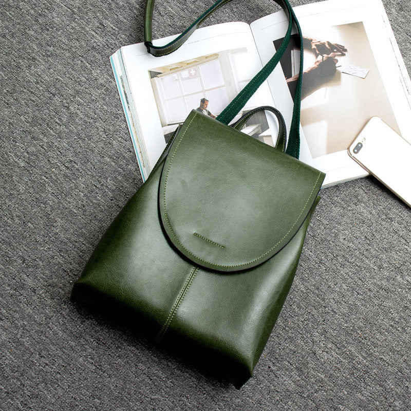 Avelena | Trendiger Leder Rucksack für Frauen - Stilvoll, Vielseitig & Nachhaltig
