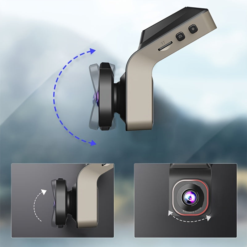 Avelena | VisionTrack | Dashcam mit weitem Sichtfeld und HDR-Klarheit